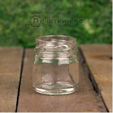 Стеклянная баночка, 0.03 л, ТО-43