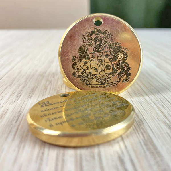 Гравировка корпоративных (фирменных) медалей